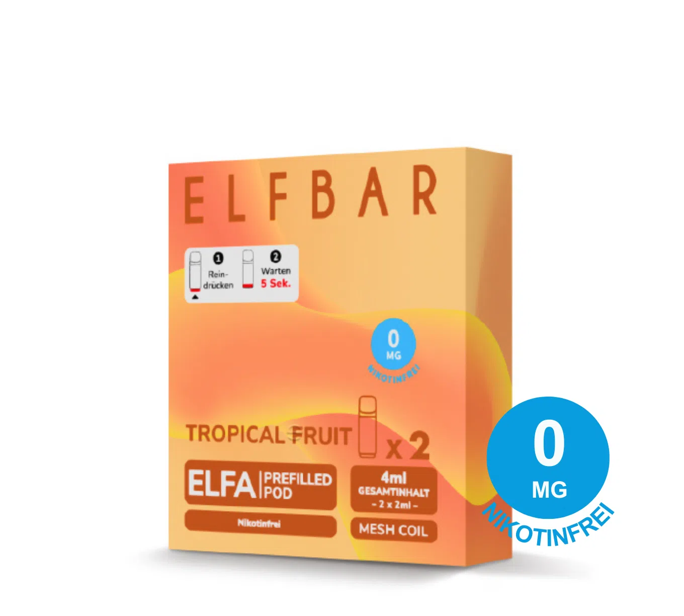 ELFA - Prefilled Pod - Tropical Fruit (Nikotinfrei)
