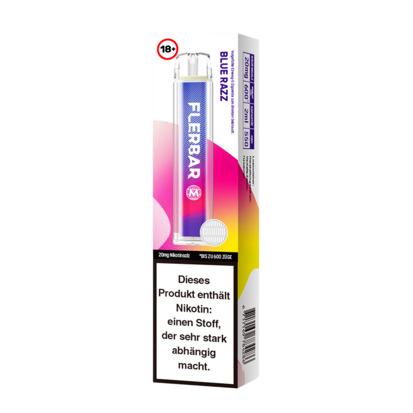 Flerbar Vape - Blue Razz - 20mg
