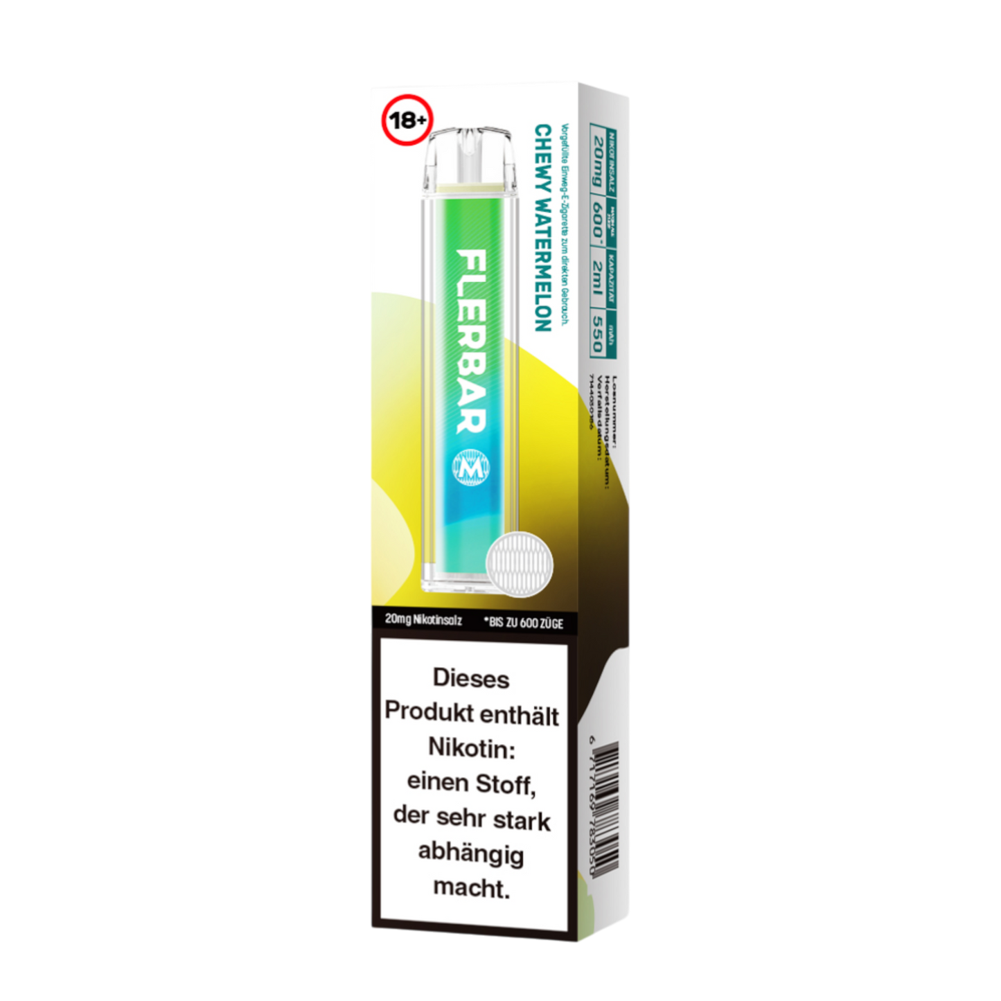 Flerbar Vape - Chewy Watermelon - 20mg