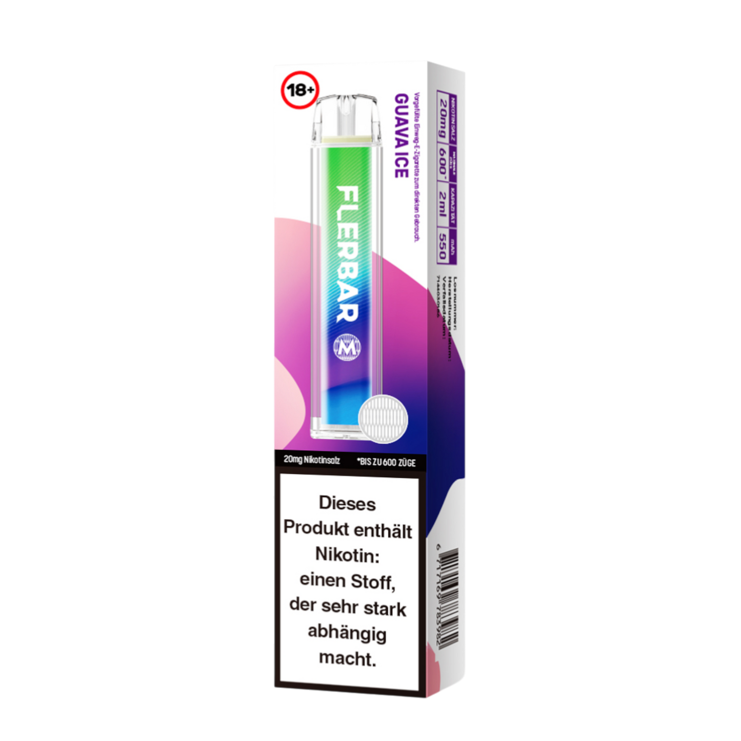 Flerbar Vape - Guava Ice - 20mg