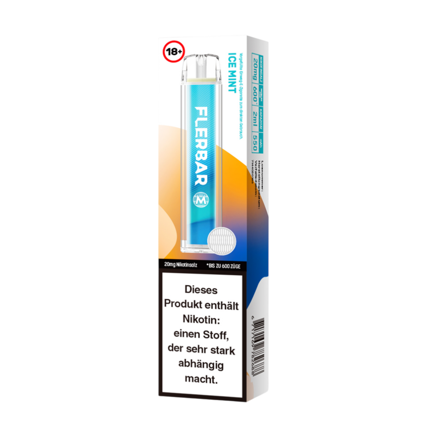 Flerbar Vape - Ice Mint - 20mg