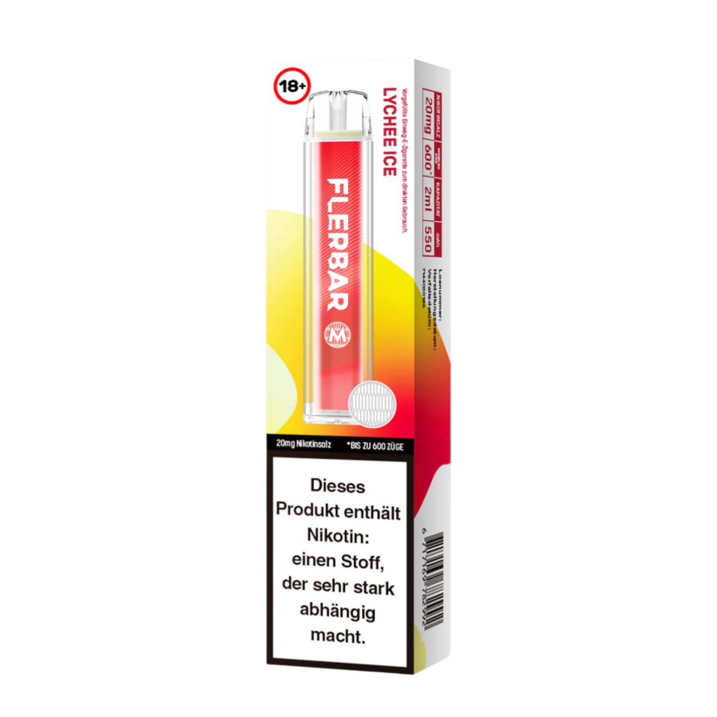 Flerbar Vape - Lychee Ice - 20mg