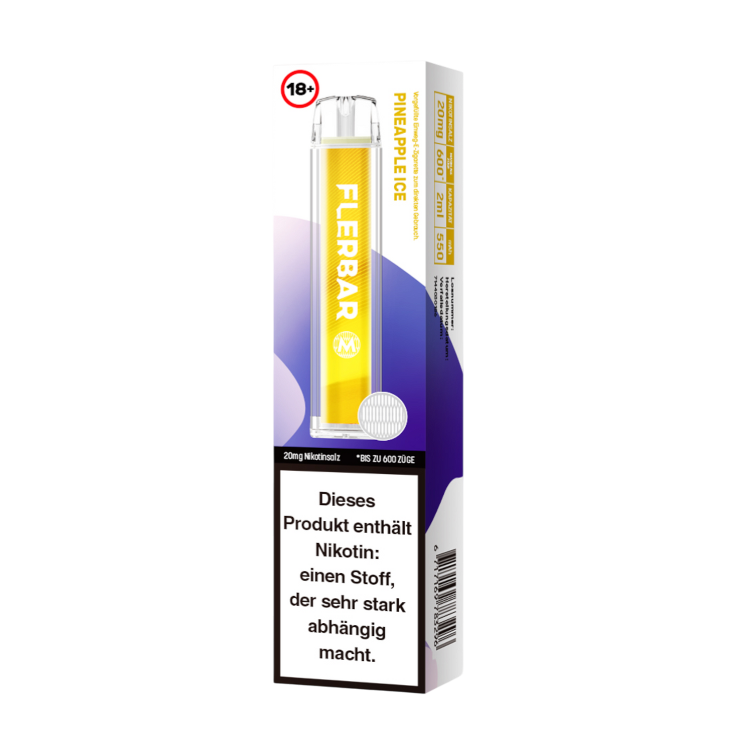 Flerbar Vape - Pineapple Ice - 20mg