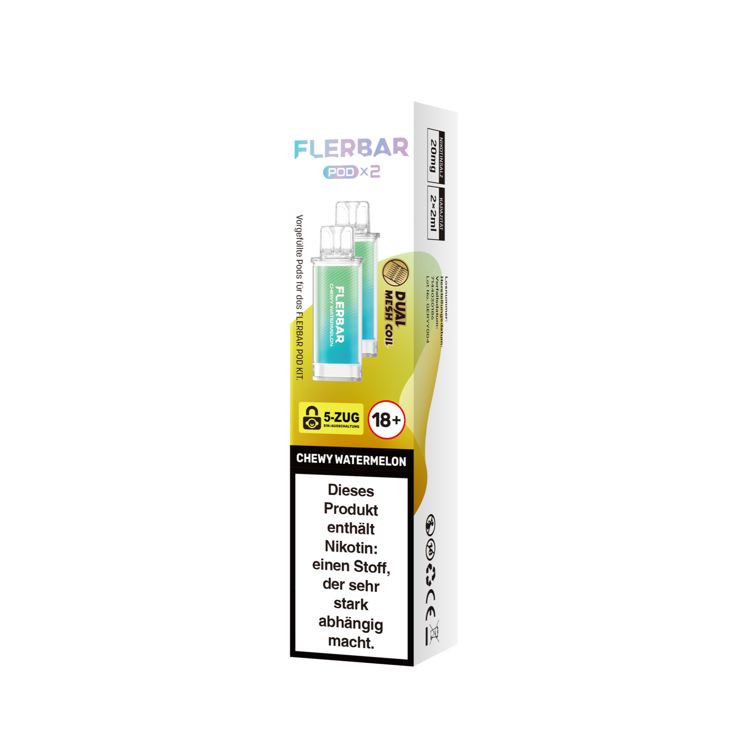 Flerbar - Prefilled Pod - Chewy Watermelon