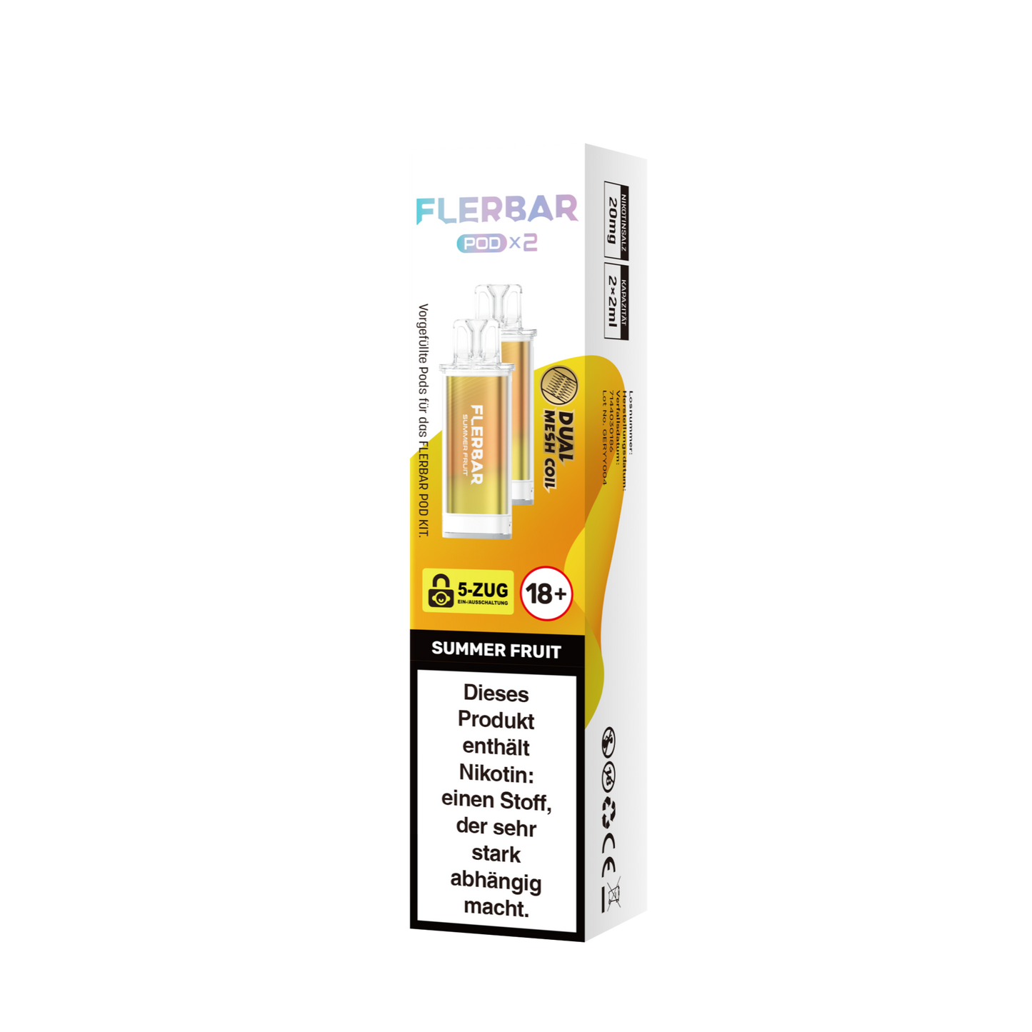 Flerbar - Prefilled Pod - Summer Fruit