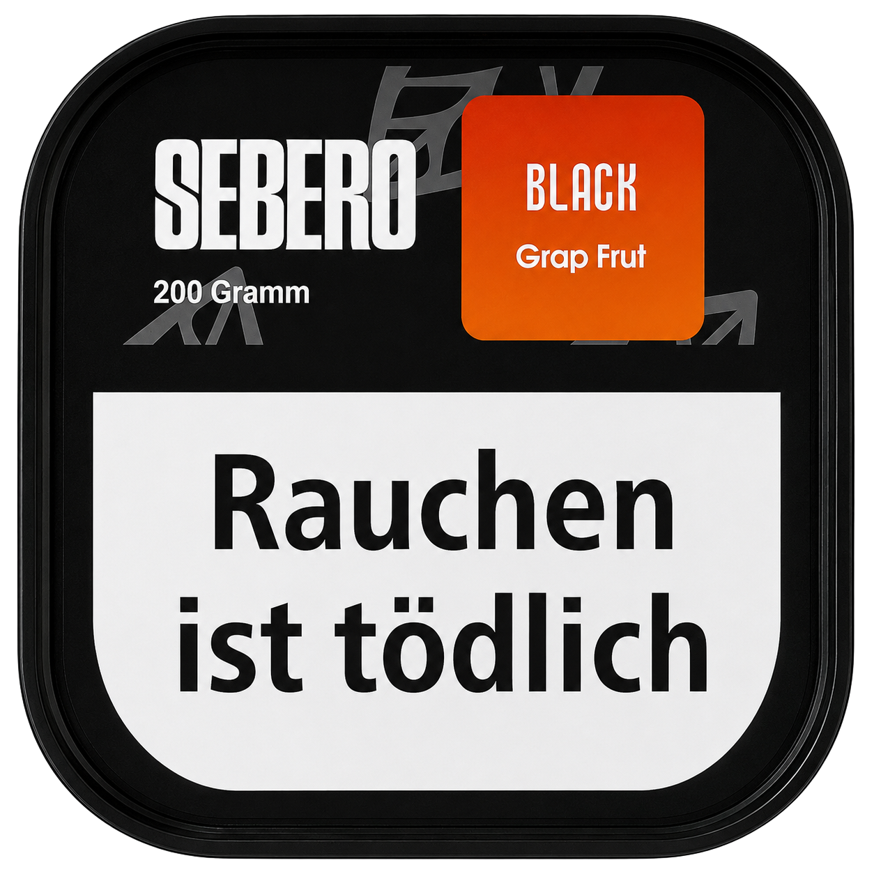 Sebero Black - Grap Frut - 200g