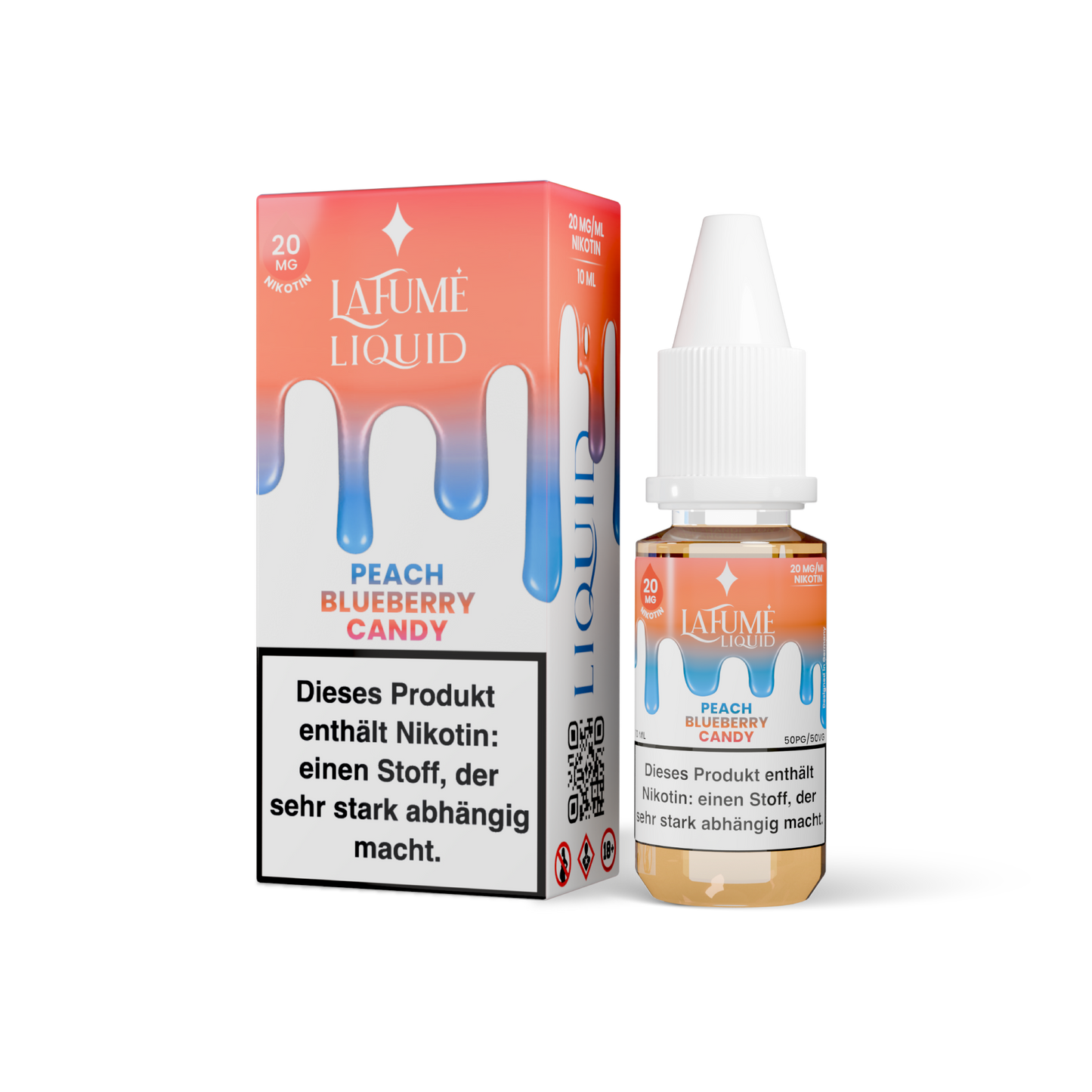 LaFume Liquid 10ml - Peach Blueberry Candy - 20mg