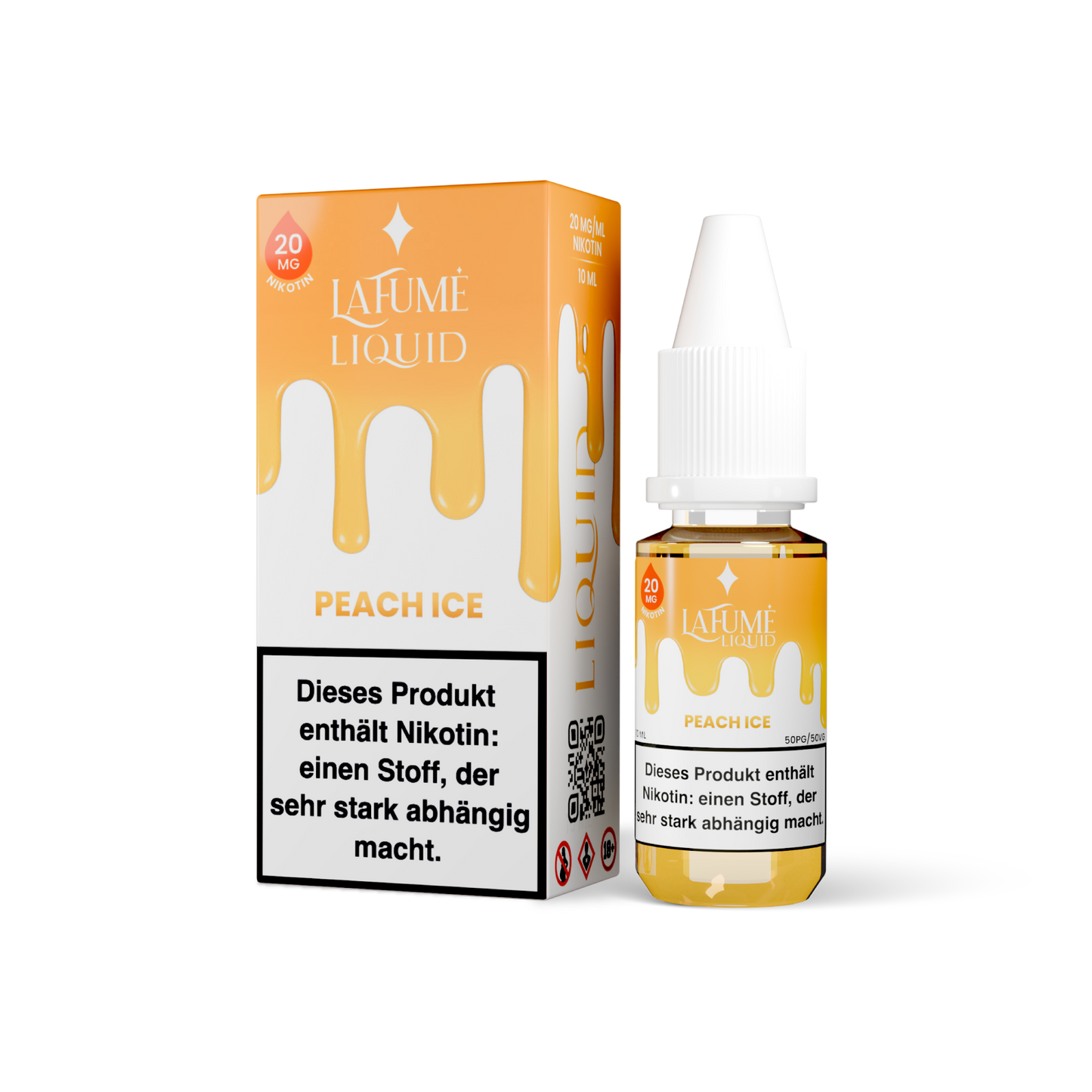 LaFume Liquid 10ml - Peach Ice - 20mg