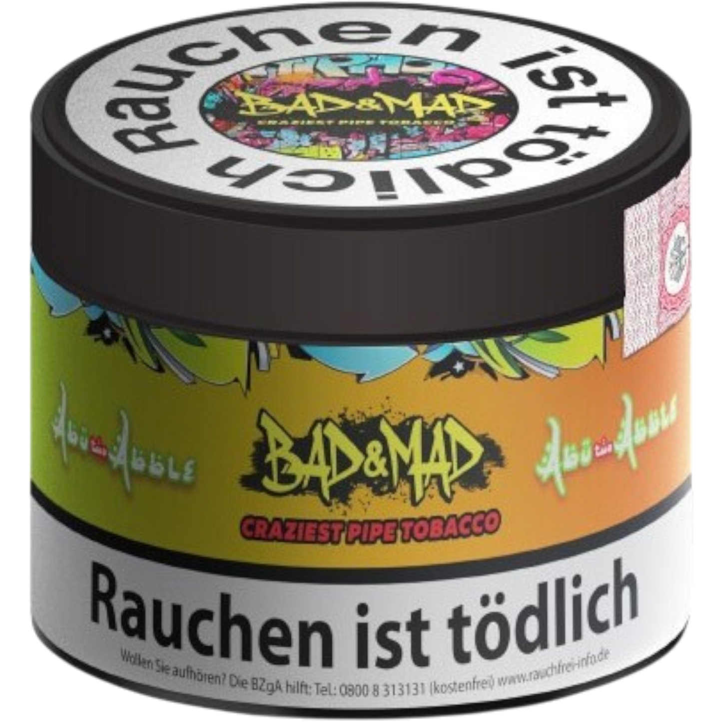 Bad&Mad Dry Base - Abu Two Apple - Pfeifentabak 65g