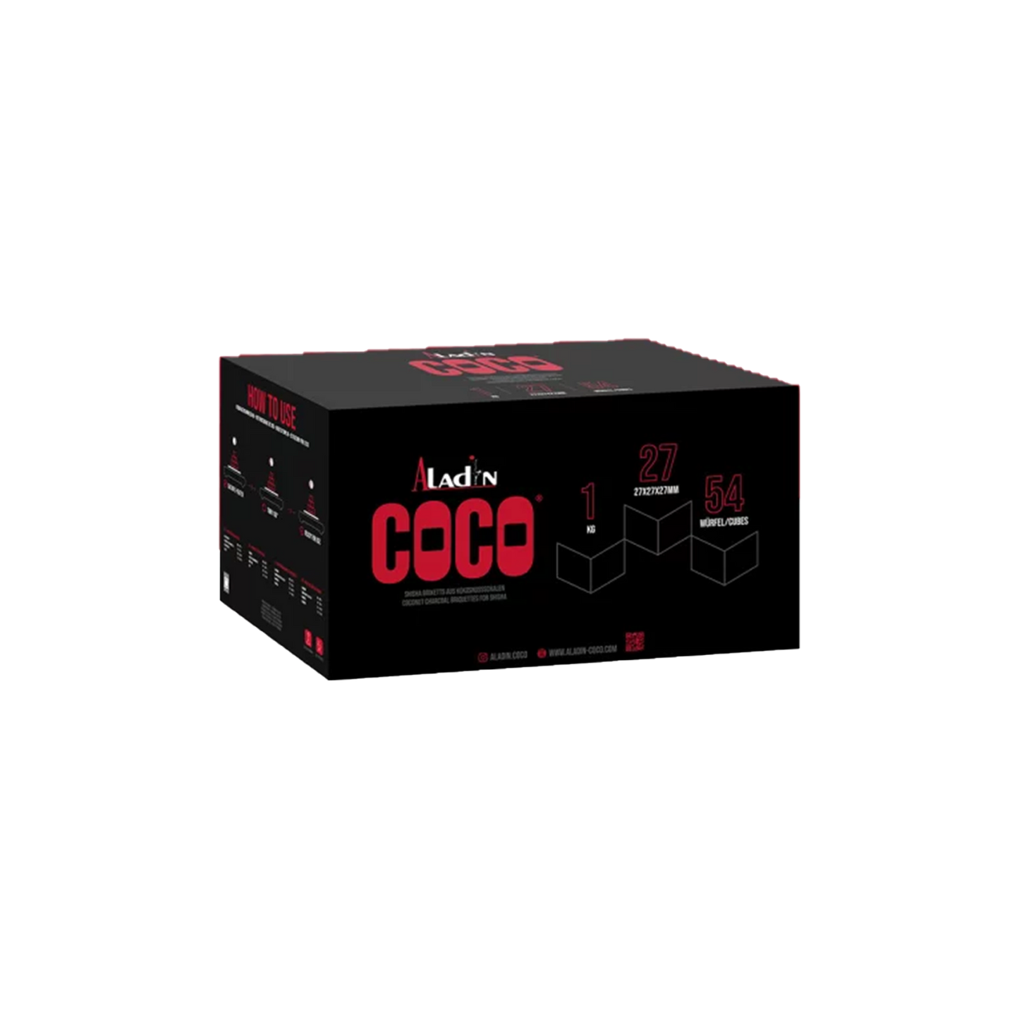 Aladin Coco - Shisha Cubes - #27er 1KG
