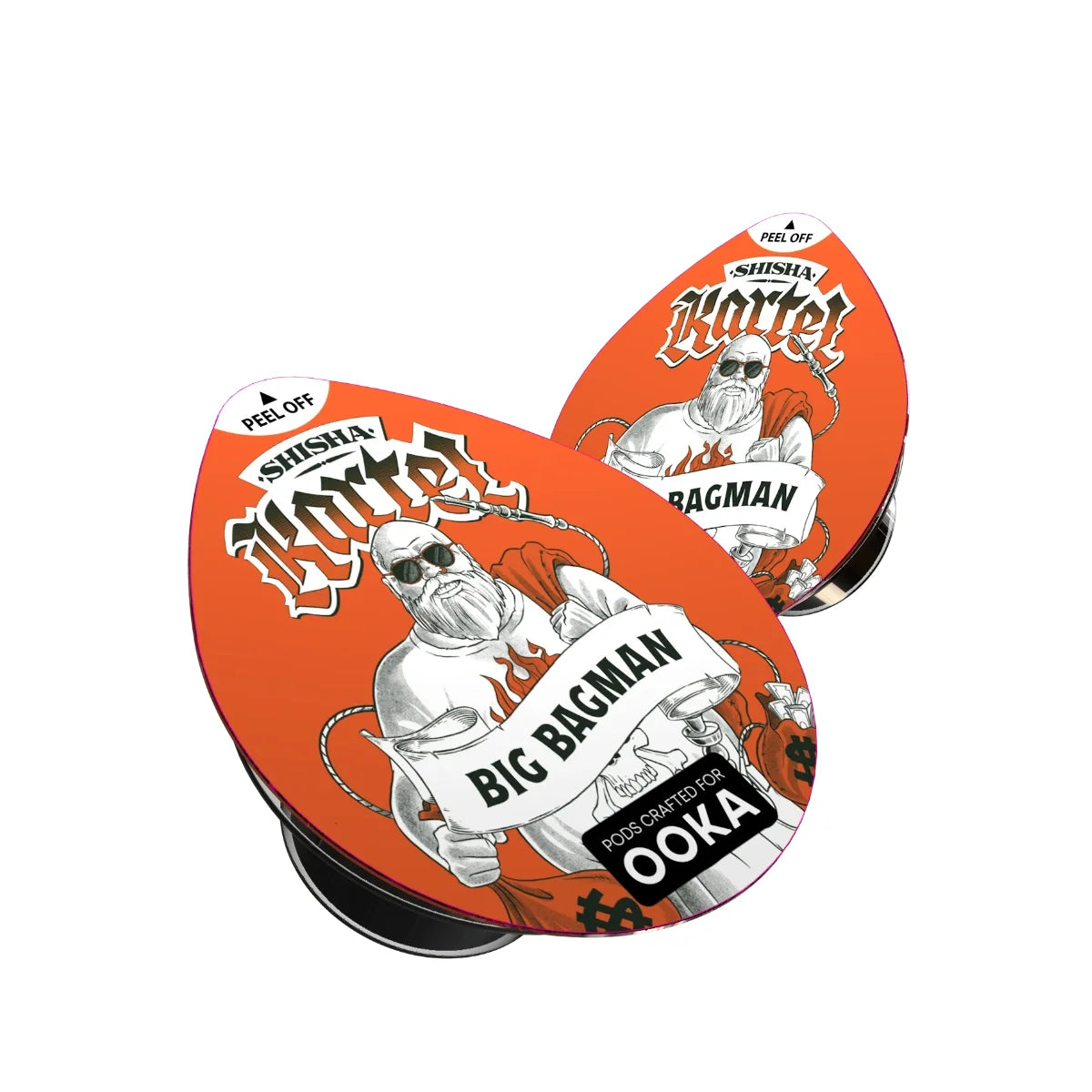 Shisha Kartell - Big Bagman - OOKA Pod 2er Pack