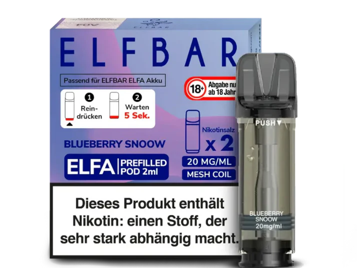 ELFA - Prefilled Pod - Blueberry Snoow