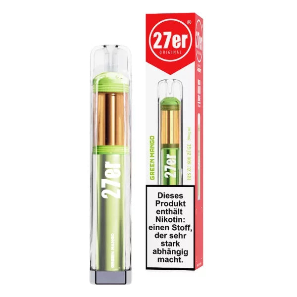 27er Vape - Green Mango - 20mg - ShishaBaba