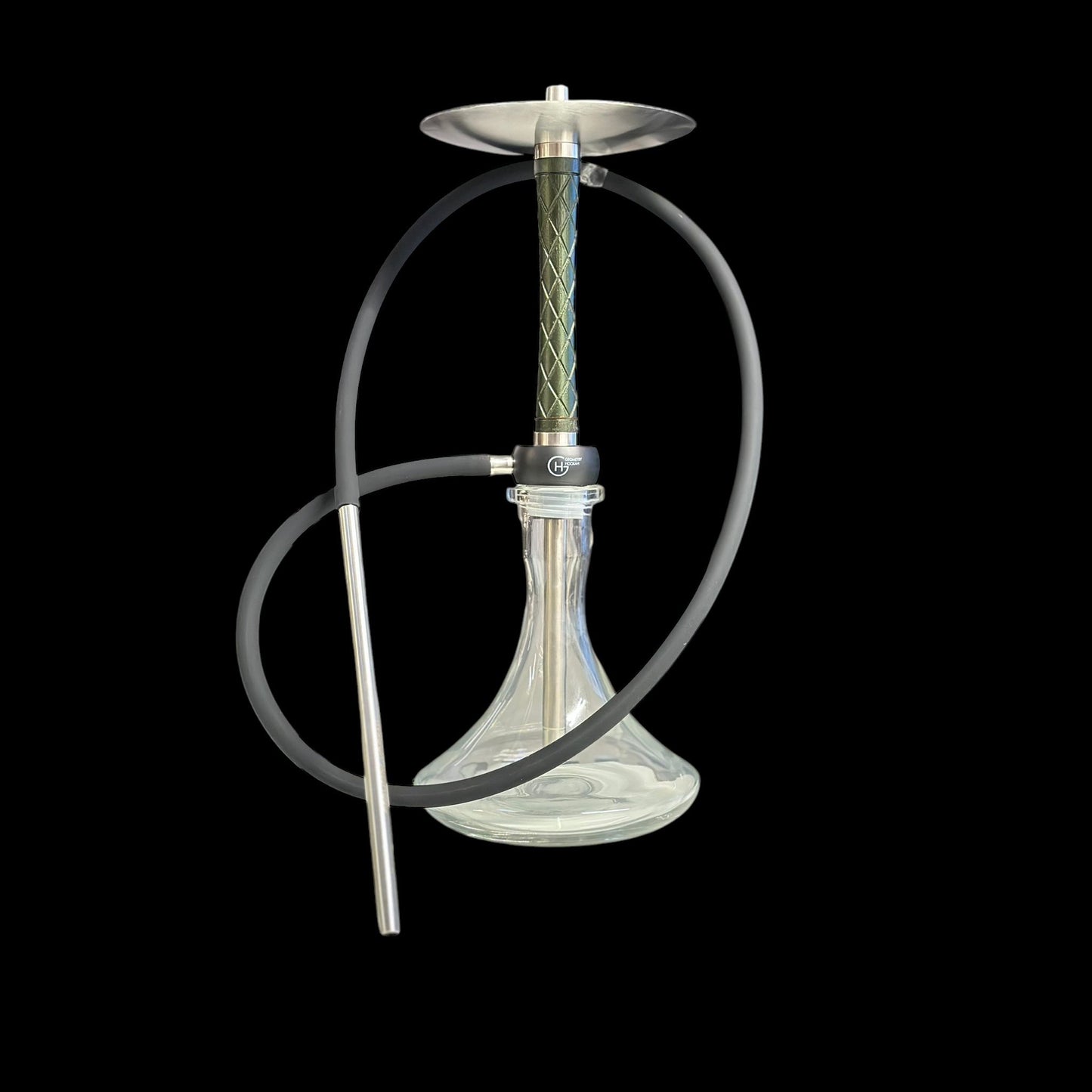 Geometry Hookah - Big Bro - Rhombus Green