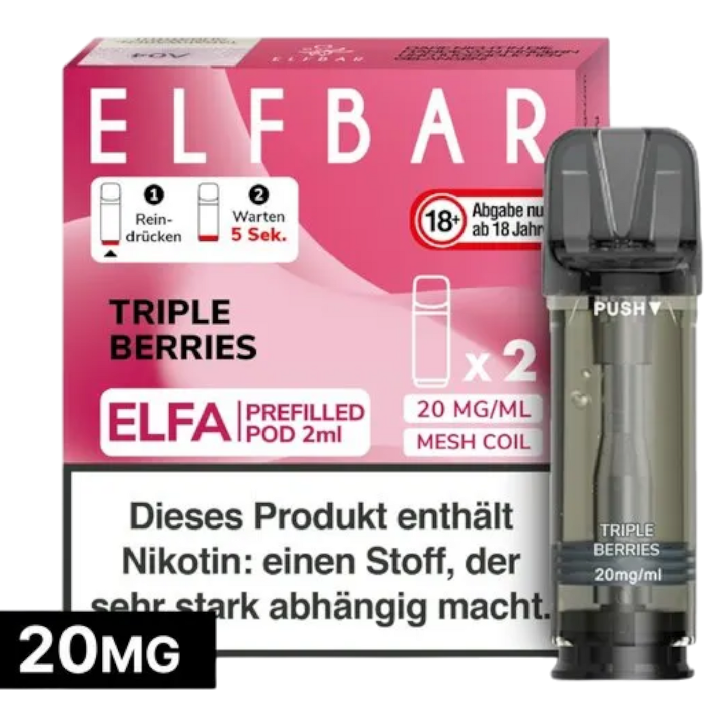ELFA - Prefilled Pod - Triple Berries