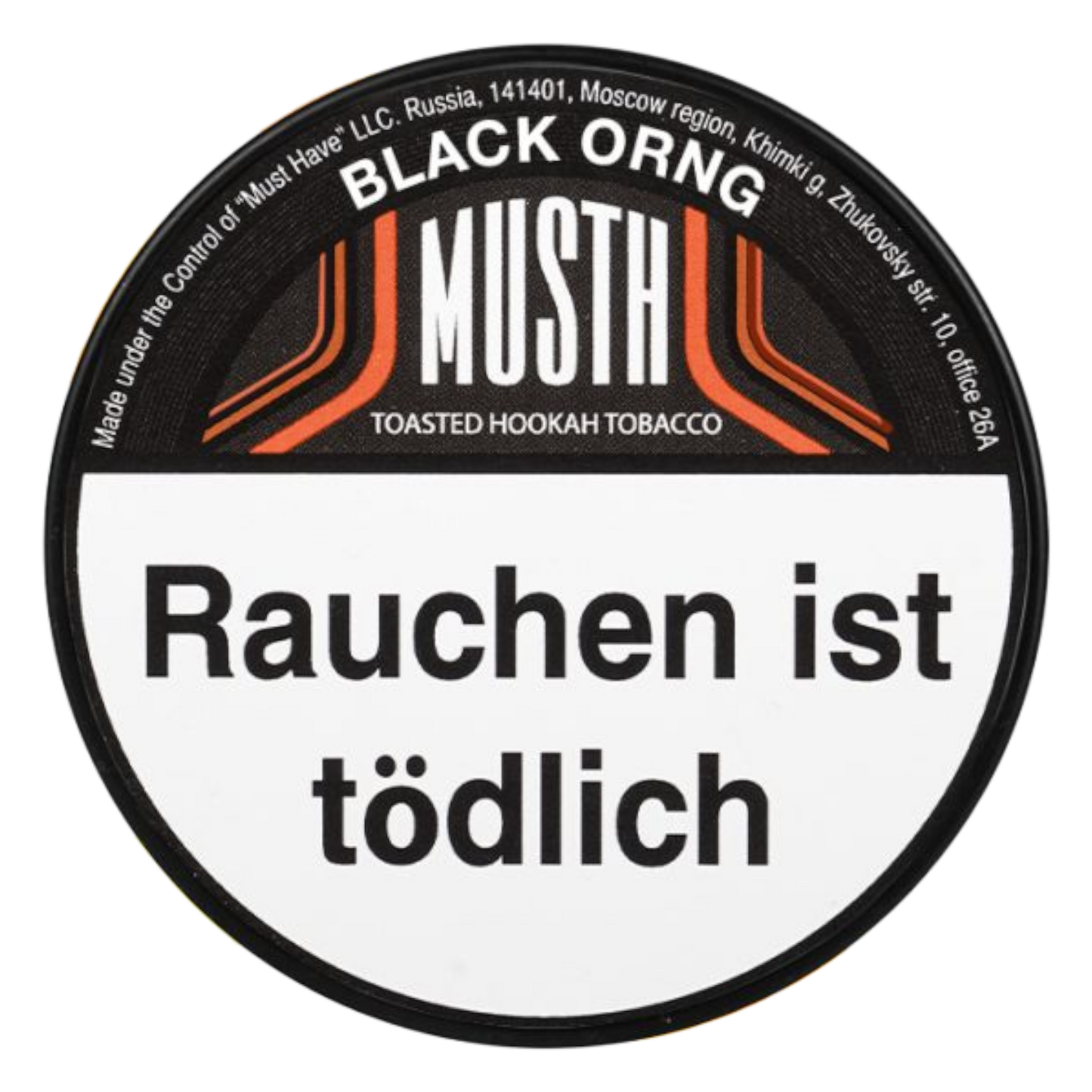 MustH - Black Orng - 125g
