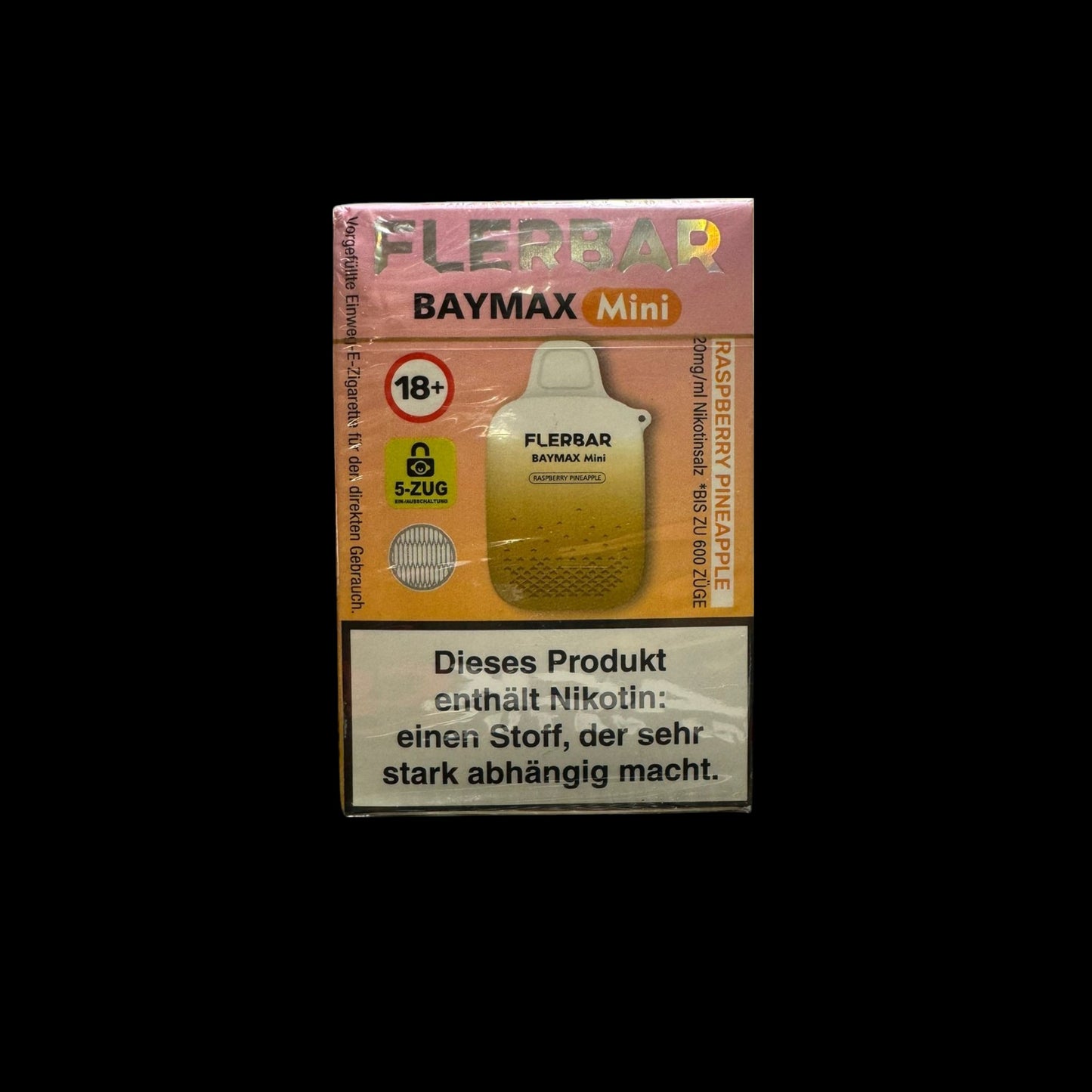 Flerbar Baymax Mini - Raspberry Pineapple - 20mg