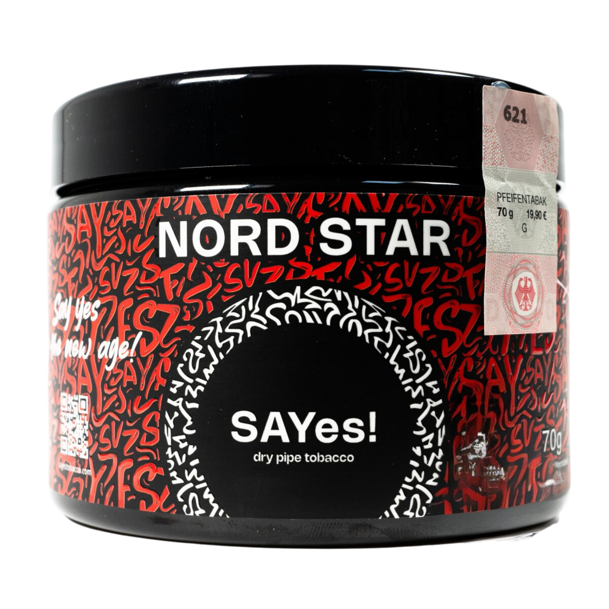 SAYes Dry Base - Nord Star - Pfeifentabak 70g