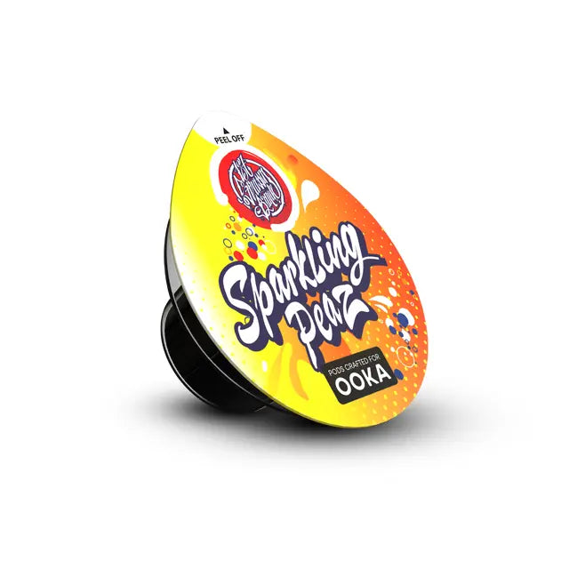 187 - Sparkling Peaz - OOKA Pod 10g - ShishaBaba