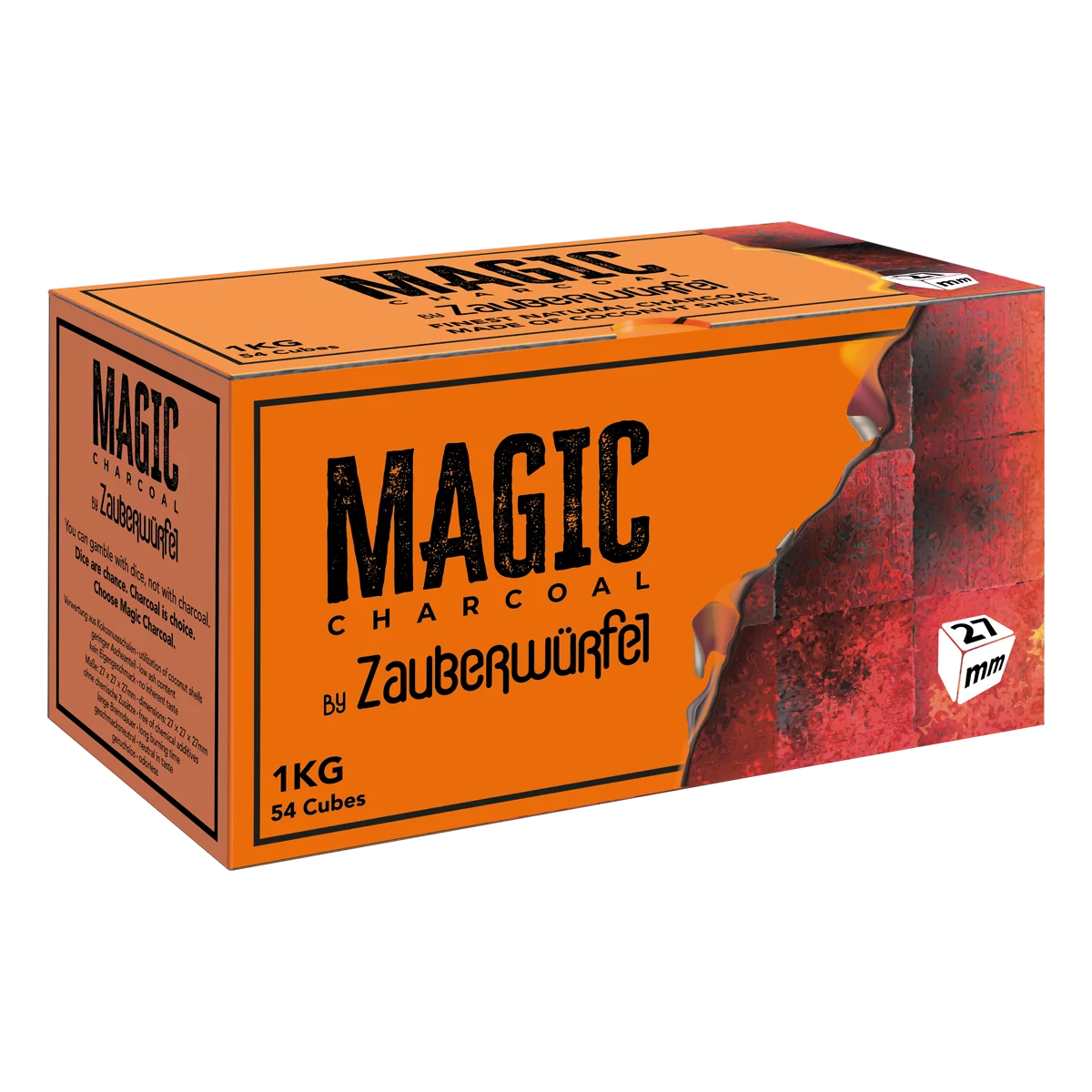 Magic Cubes by Zauberwürfel - Shisha Cubes - #27er 1KG