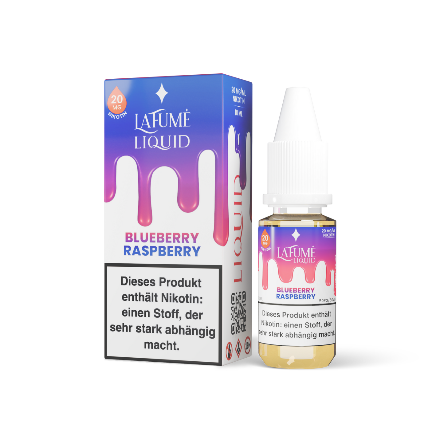 LaFume Liquid 10ml - Blueberry Raspberry - 20mg