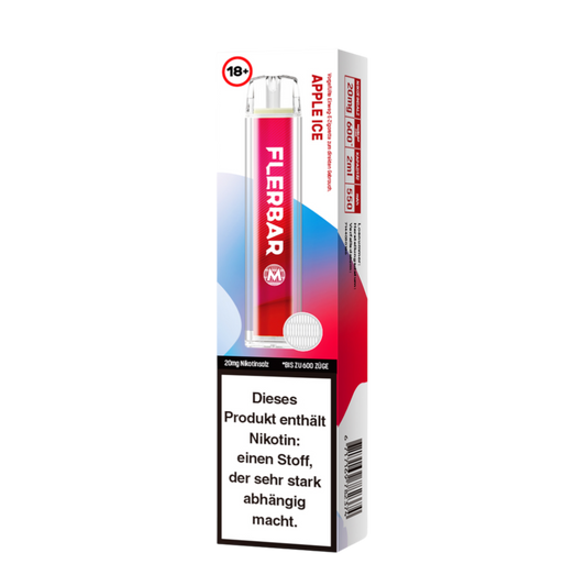 Flerbar Vape - Apple Ice - 20mg