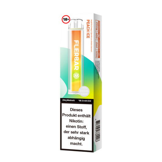 Flerbar Vape - Peach Ice - 20mg