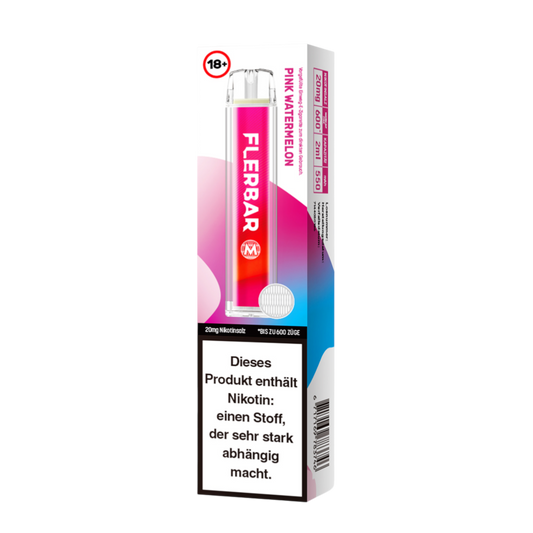 Flerbar Vape - Pink Watermelon - 20mg