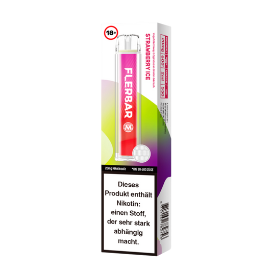 Flerbar Vape - Strawberry Ice - 20mg