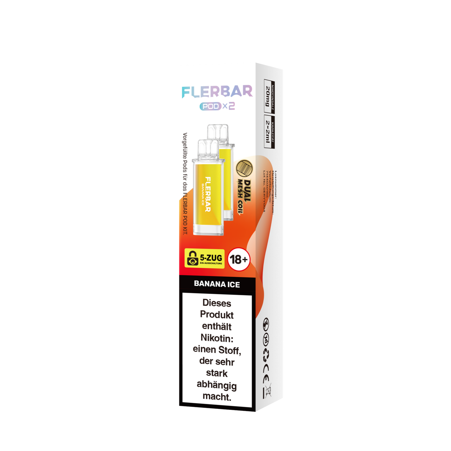 Flerbar - Prefilled Pod - Banana Ice