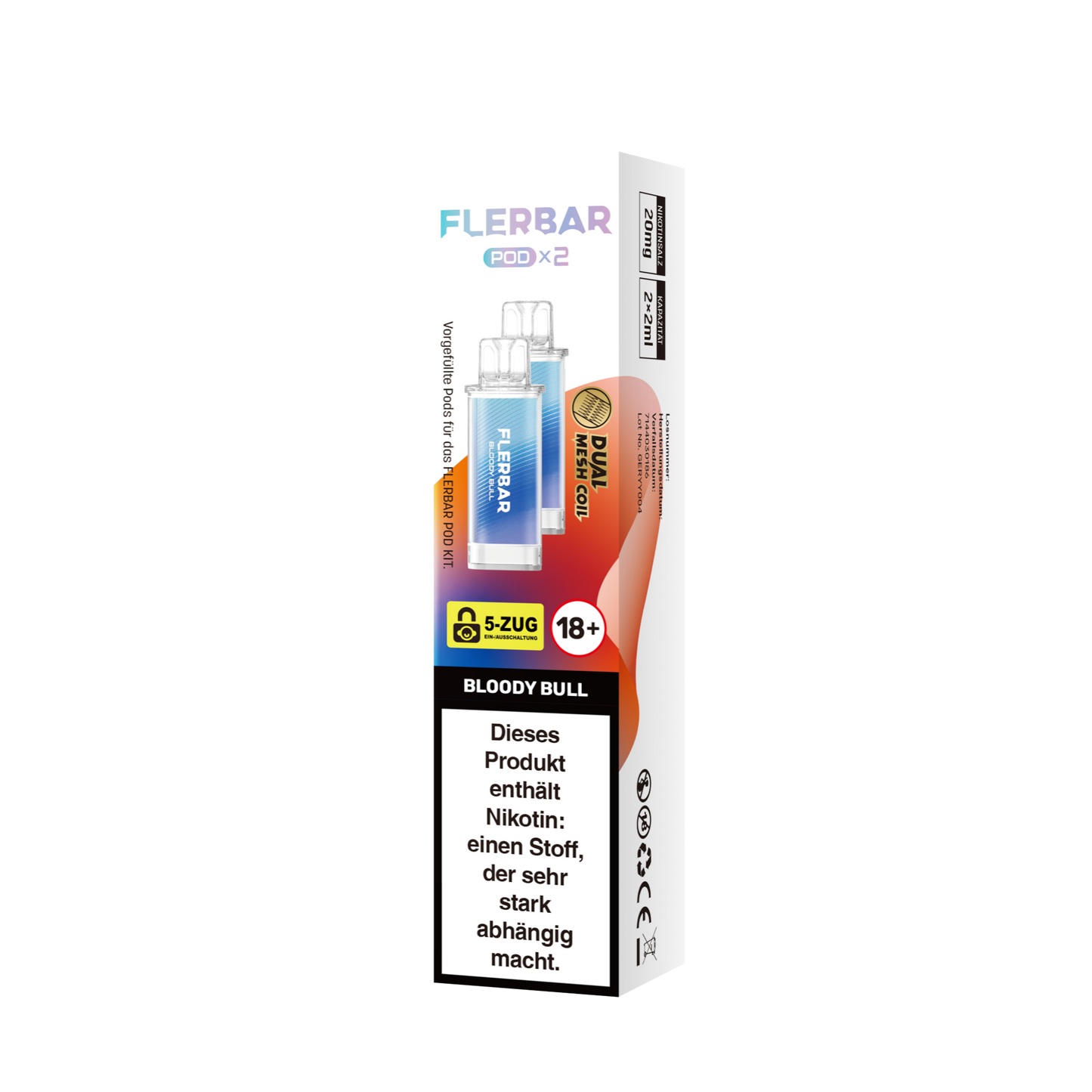 Flerbar - Prefilled Pod - Bloody Bull