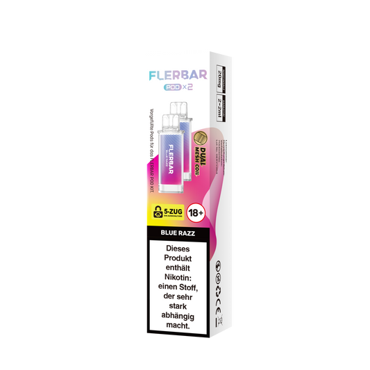 Flerbar - Prefilled Pod - Blue Razz