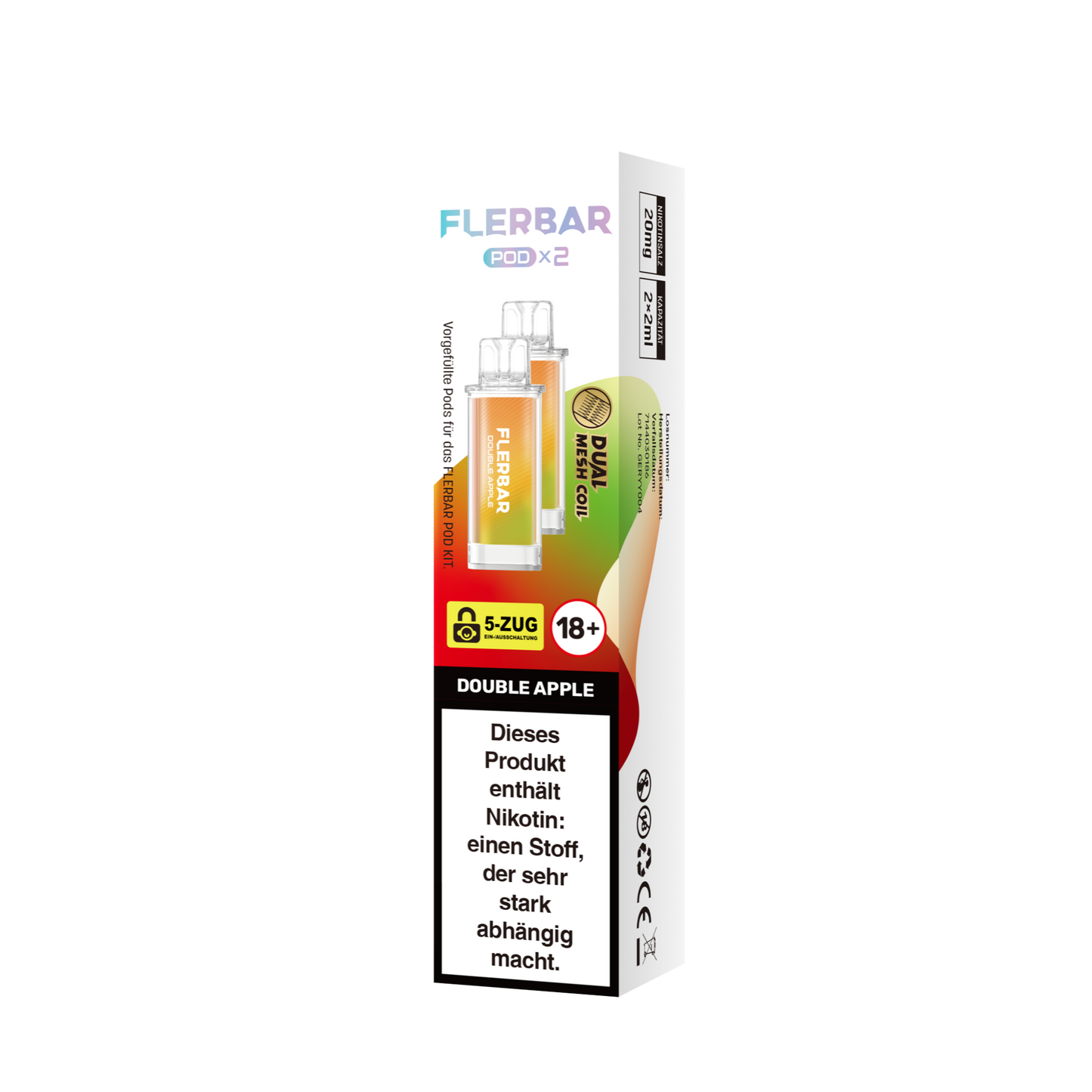 Flerbar - Prefilled Pod - Double Apple