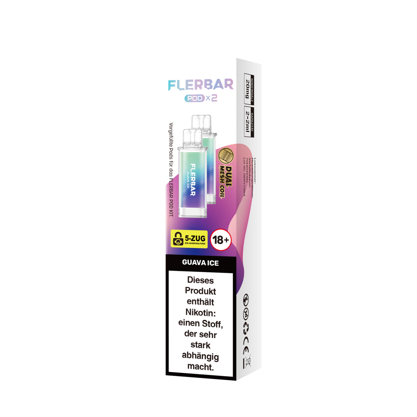 Flerbar - Prefilled Pod - Guava Ice