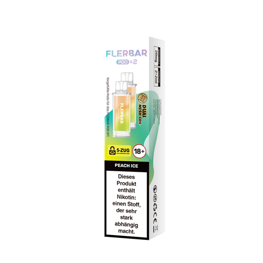 Flerbar - Prefilled Pod - Peach Ice