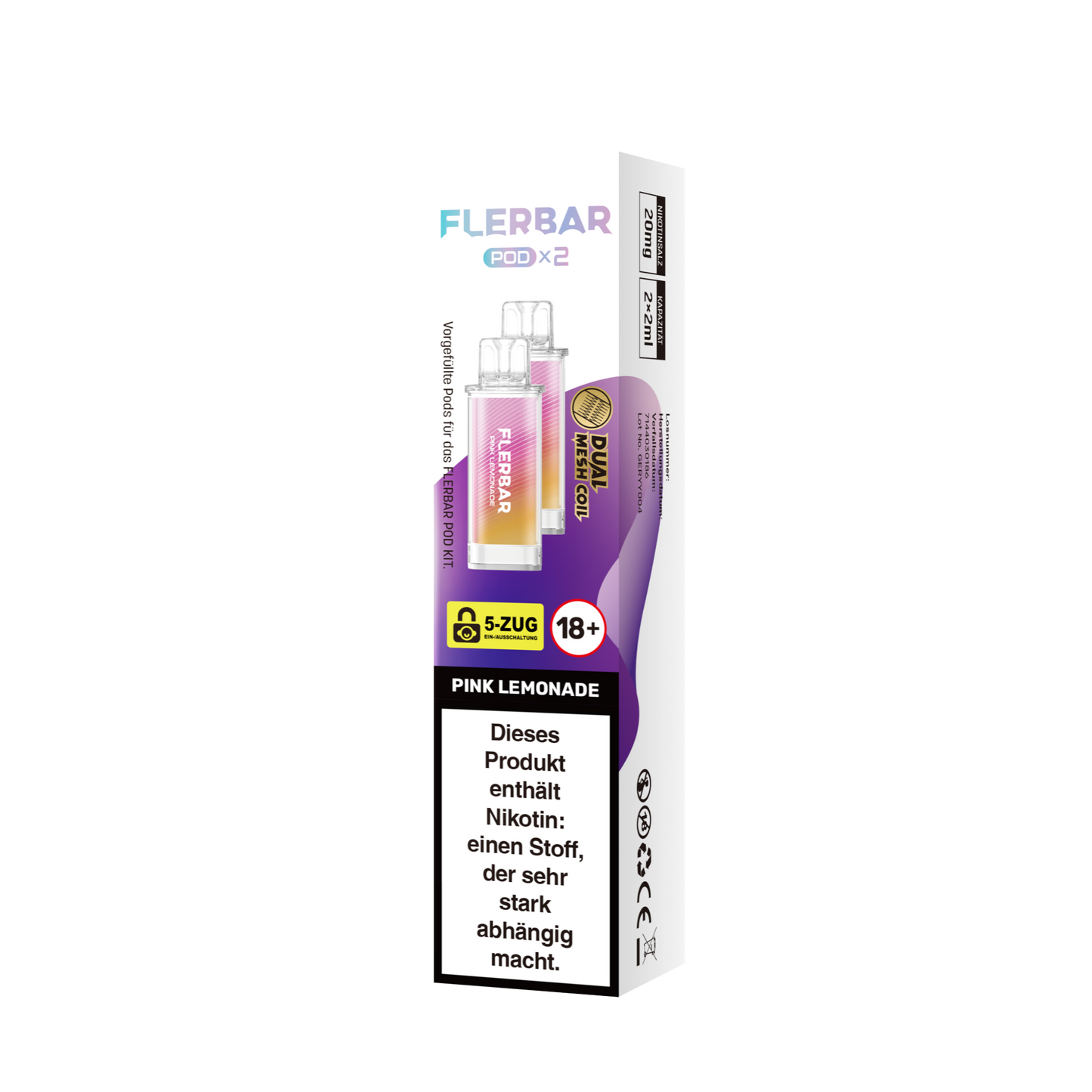 Flerbar - Prefilled Pod - Pink Lemonade