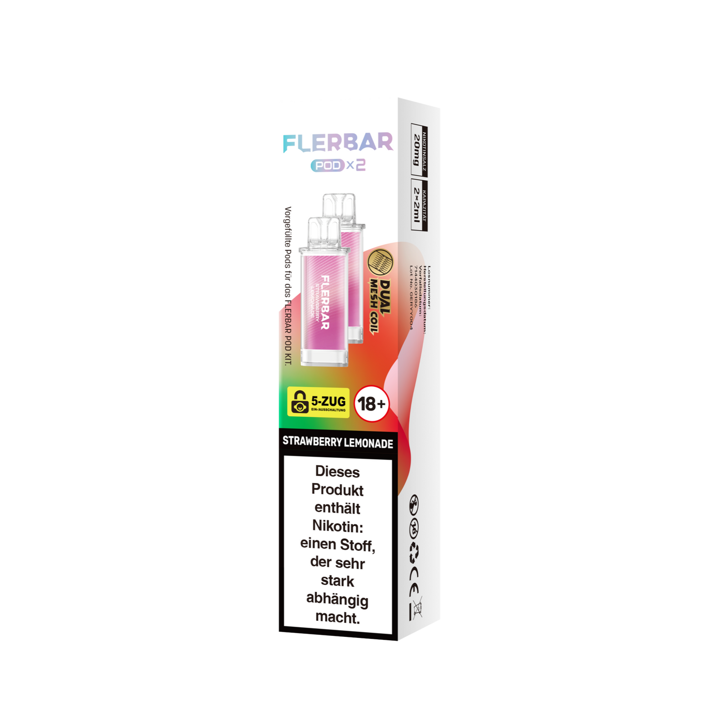 Flerbar - Prefilled Pod - Strawberry Lemonade