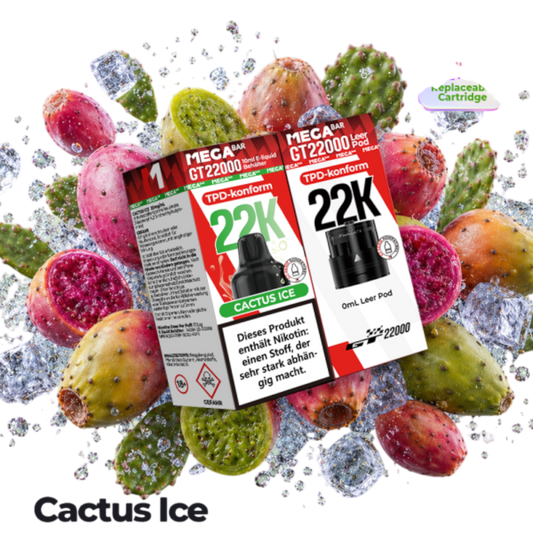 MegaBar - Prefilled Pod Liquid - Cactus Ice