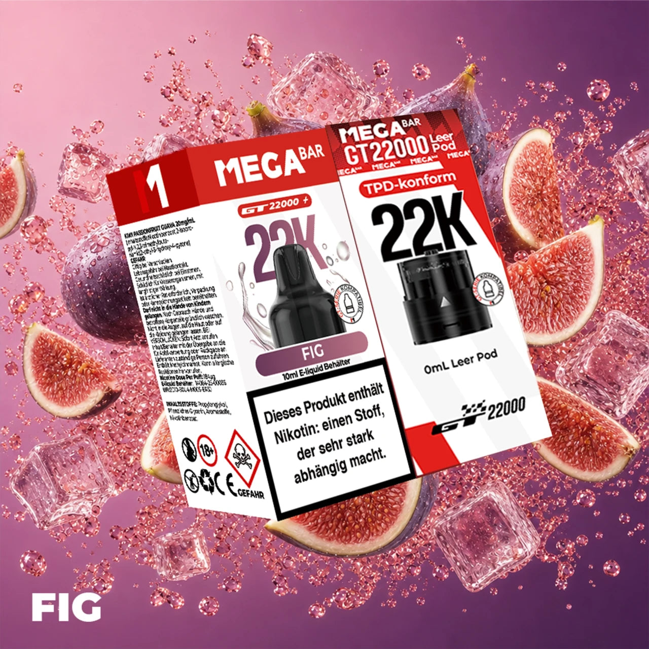 MegaBar - Prefilled Pod Liquid - FIG