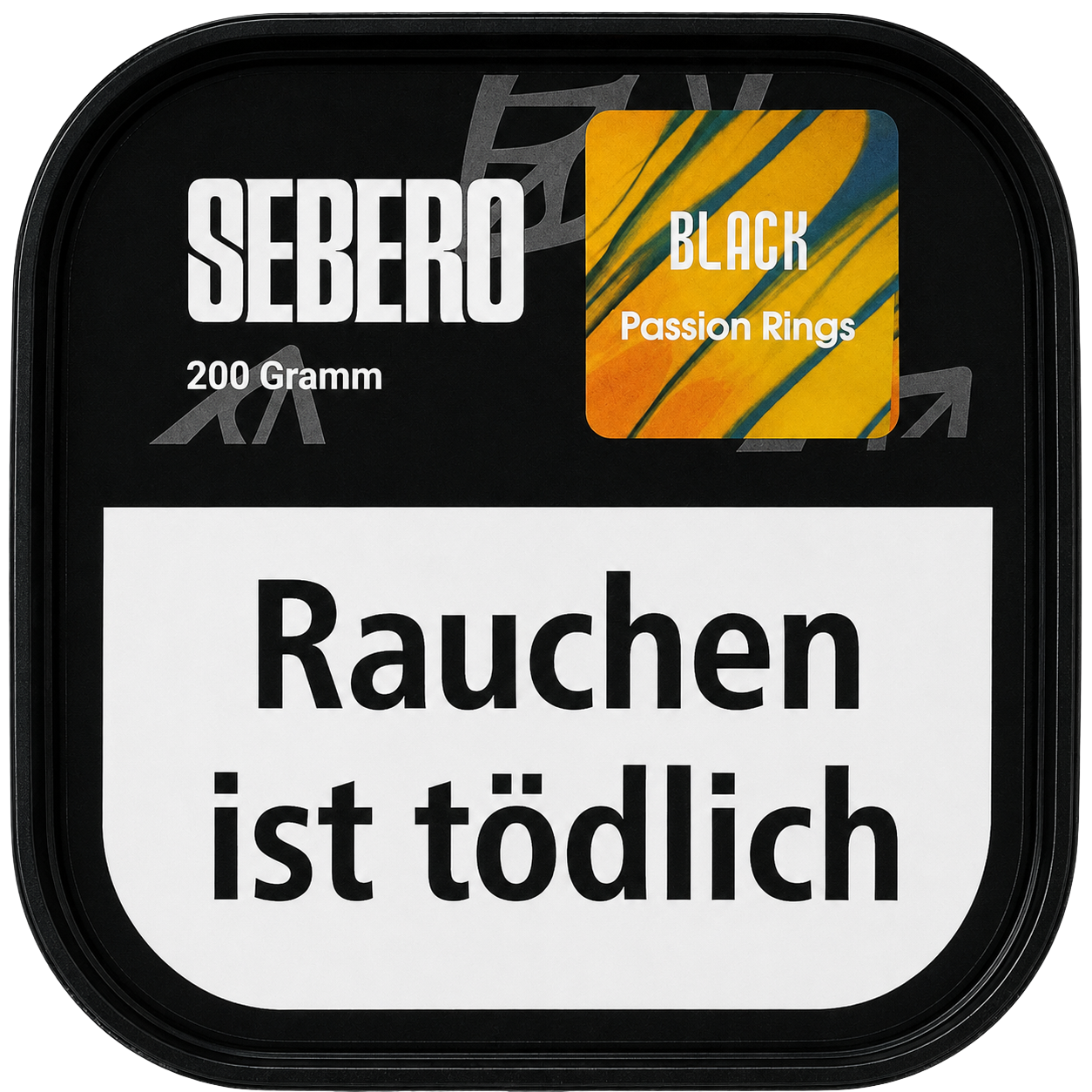 Sebero Black - Passion Rings - 200g