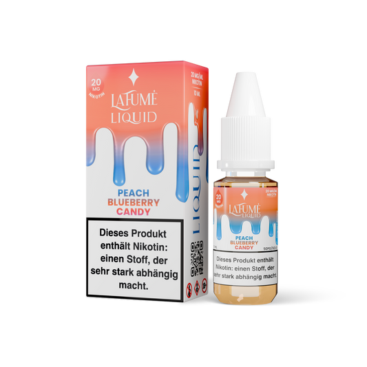 LaFume Liquid 10ml - Peach Blueberry Candy - 20mg