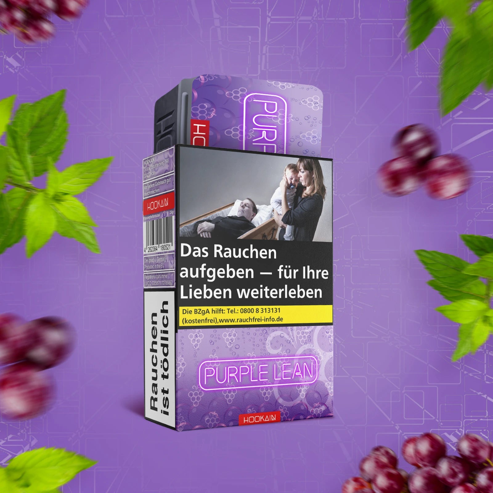 HOOKAIN - PURPLE LEAN - 25g - ShishaBaba