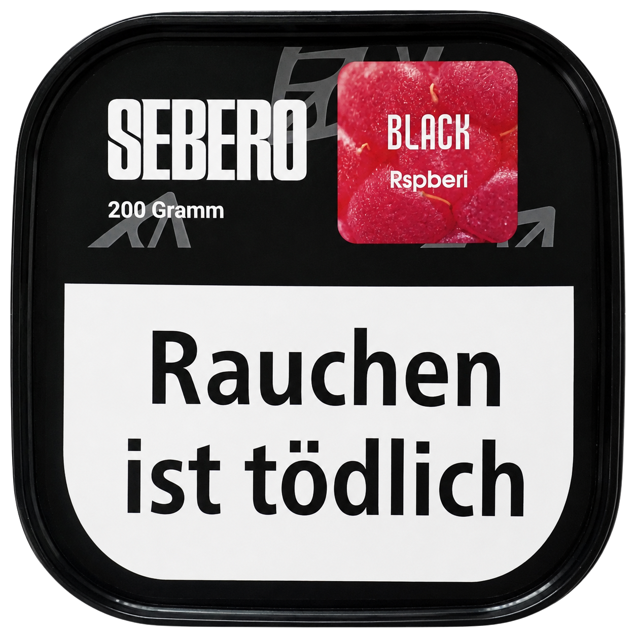 Sebero Black - Rspberi - 200g