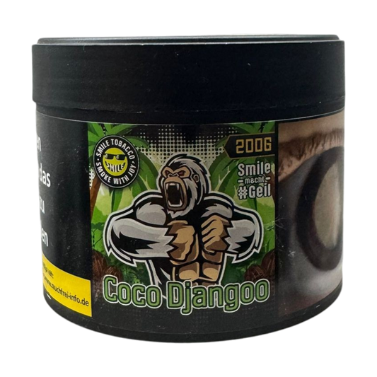 Smile Tobacco - Coco Django - 200g - ShishaBaba