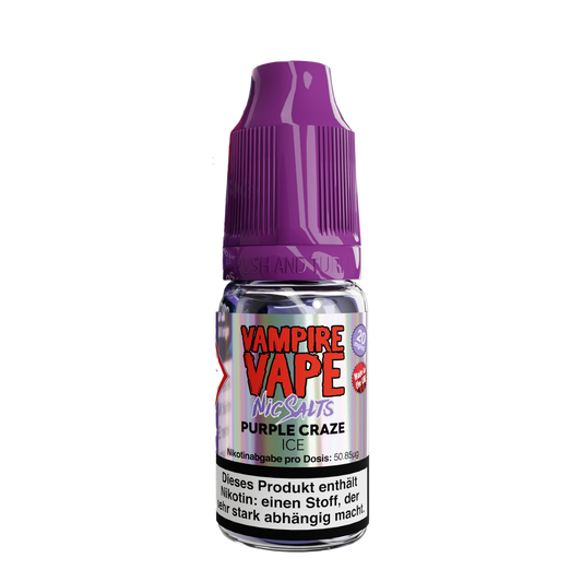 Vampire Vape 10ml - Purple Craze Ice - 20mg