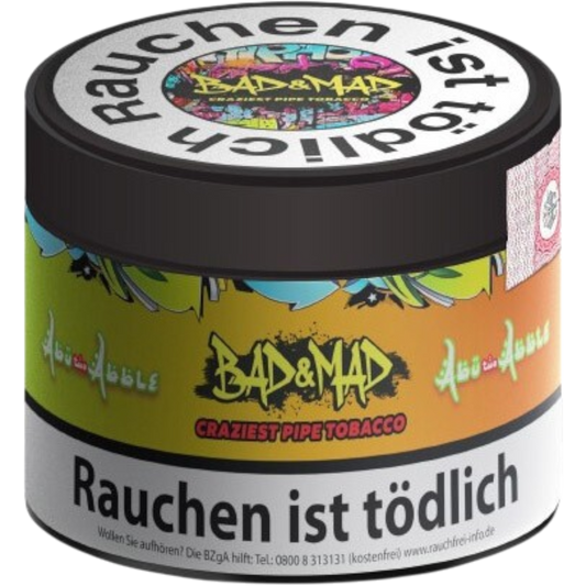 Bad&Mad Dry Base - Abu Two Apple - Pfeifentabak 65g