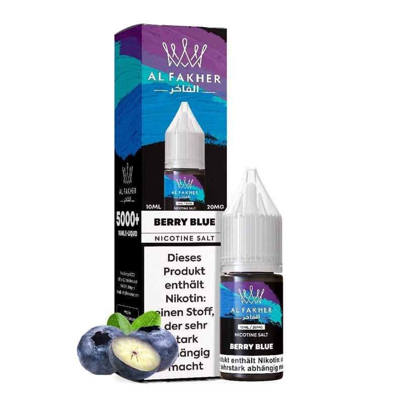 Al Fakher Liquid 10ml - Berry Blue - 20mg
