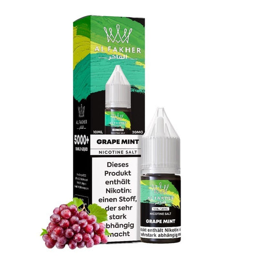 Al Fakher Liquid 10ml - Grape Mint - 20mg