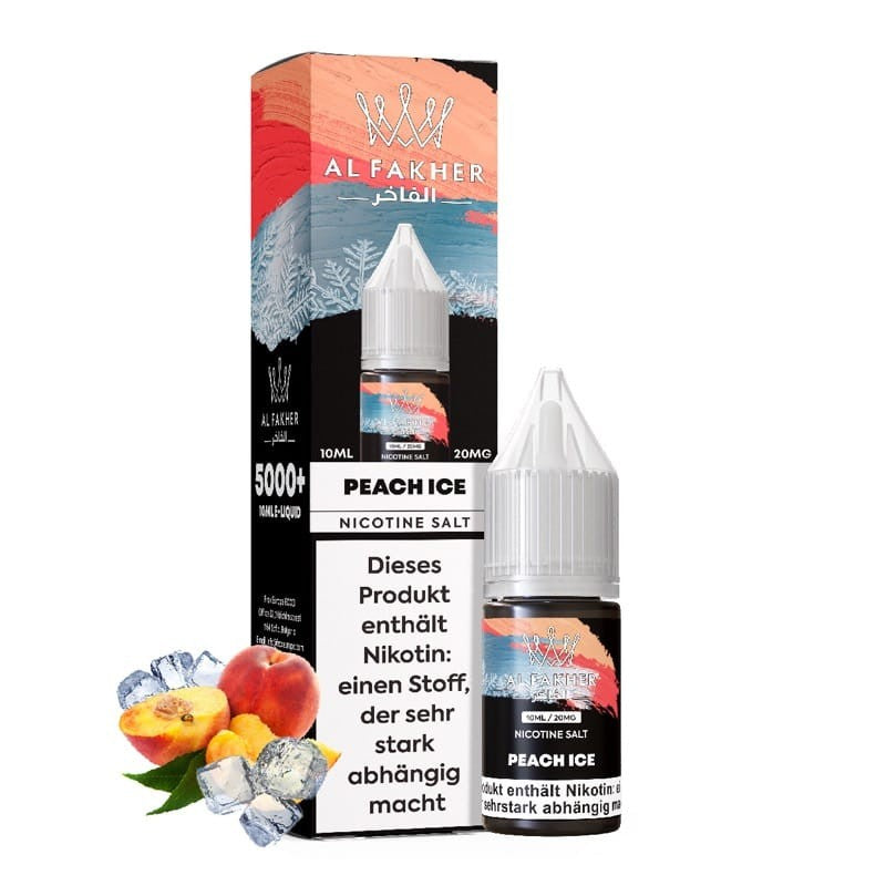Al Fakher Liquid 10ml - Peach Ice - 20mg
