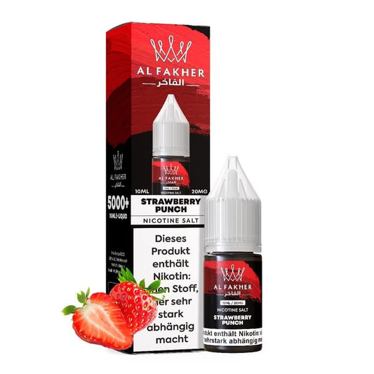 Al Fakher Liquid 10ml - Strawberry Punch - 20mg